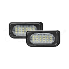 Benz W203 4D LED License Plate Lamp